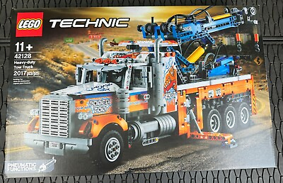 #ad Lego Technic 42128 Heavy duty Tow Truck Building Kit 2017 Pcs Damaged Box $214.97