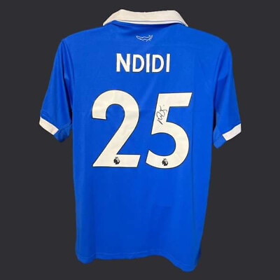 #ad Wilfred Ndidi Signed Leicester City Official 22 23 Shirt GBP 100.00