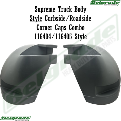 #ad Supreme Truck Body Style Curbside Roadside Corner Caps Combo 116404 116405 Style $124.98