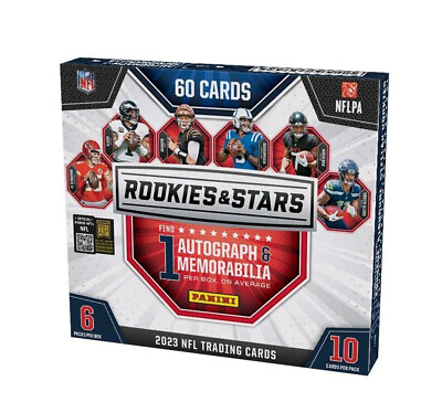 #ad 2023 Panini NFL Rookies and Stars Football Cards Longevity {Mega or Blaster Box} $49.99