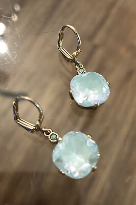 #ad Mint Green Drops Earrings $39.00
