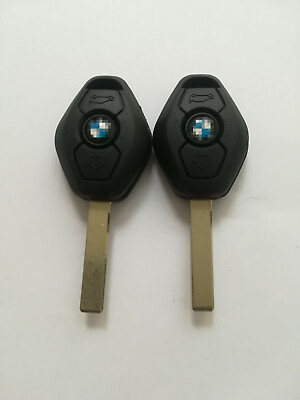 #ad 2pcs Replacement Key shell for 2003 2008 BMW Z4 X5 X3 M3 Series LX8FZV keyless $9.99