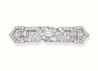 #ad Vintage Adstar Diamond Handmade Brooch 925 Fine Silver Designer High Jewelry $425.00