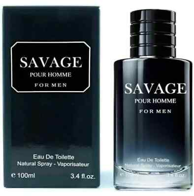 #ad Savage for Men 3.4 Oz Men#x27;s Eau De Toilette . Men#x27;s Casual Cologne not Sauvage $10.99