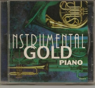 #ad Instrumental Gold Piano Import Music CD Very Good Audio CD Di $6.99