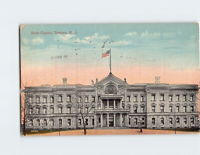 #ad Postcard State Capitol Trenton New Jersey USA $29.95