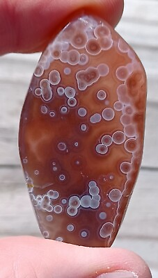 #ad Botswana Agate Polished Front And Back 16g Crystal Display Focal Stone Wire Wrap $7.00
