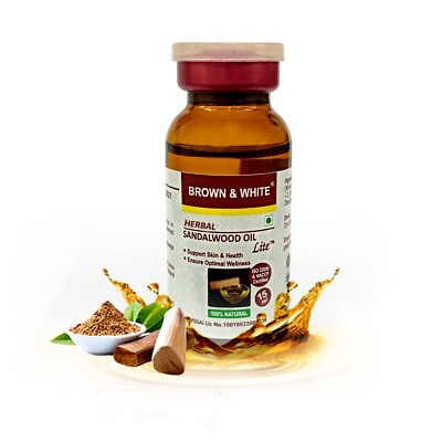 #ad 15ml of Dr. Shalini Sandalwood Oil Lite with Olea Europaea Extracts 100% Veg. $65.00