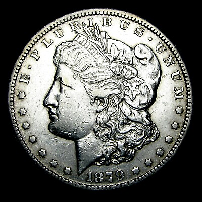 #ad 1879 CC Morgan Dollar Silver Clear CC Stunning Details Coin #482L $1250.00