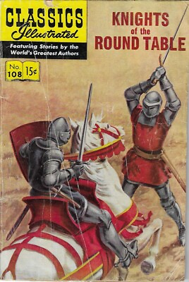 #ad Classics Illustrated #108 Knights of the Round Table FINE $3.99