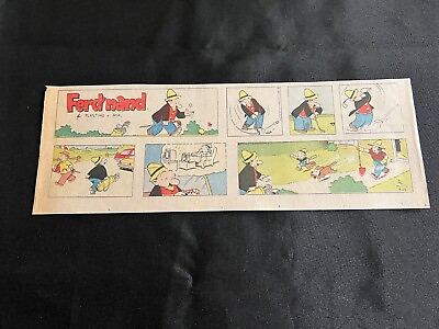 #ad #Q05 FERD#x27;NAND by Mik Sunday Quarter Page Comic Strip July 13 1980 $1.99
