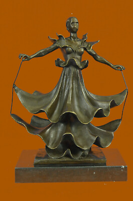#ad Dalí Museum Sculpture Dalinian Dancer New York. Time Warner Centre Bronze GIFT $469.00