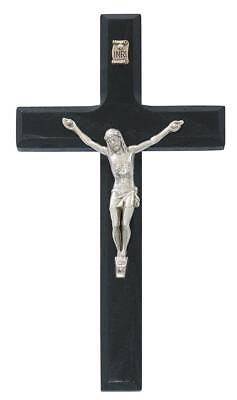 #ad Elegant Black Crucifix Size 7in Comes Boxed Made in the USA $55.88