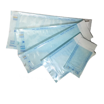 #ad 1000 pcs Self Seal Sterilization Pouch Pouches Bag Dual Indicator 3.5quot; x 10quot; $45.99