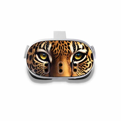 #ad Leopard Eyes Decal Compatible with Meta Quest 3 Headset Protect Vinyl Decal $19.99