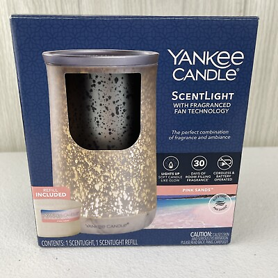 #ad Yankee Candle SCENT LIGHT SCENTLIGHT Kit with Pink Sands Refill Included $27.45