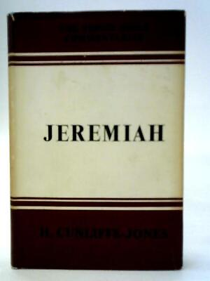 #ad The Book of Jeremiah: Introduction H. Cunliffe Jones 1960 ID:87832 $35.03