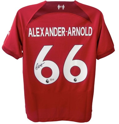 #ad Trent Alexander Arnold Signed 2022 23 Liverpool Home Soccer Jersey Beckett COA $319.99