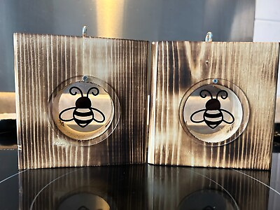 #ad Pair of Handmade Carpenter Bee Traps $17.50