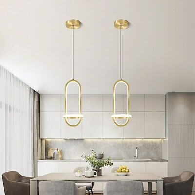 #ad Led Pendant Lights Dining Room Kitchen Lamp Fixture Indoor Lighting Chandelier $51.68