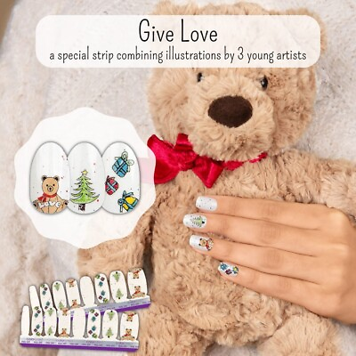 #ad Give Love Color Street Nail Polish Strips Buy 3 get 1 free Toys For Tots Set $12.00