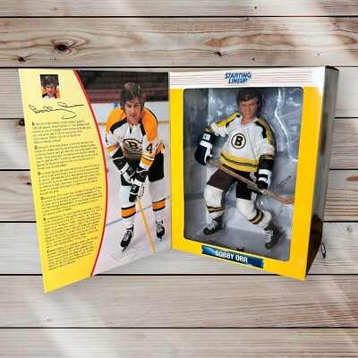 #ad BOBBY ORR SIGNED BOSTON BRUINS Starting Lineup 1977 Edition Figure $179.99