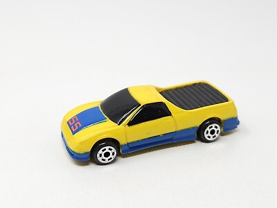 #ad Matchbox 1990 Loose #55 Yellow Blue Pickup Truck Ute $7.96