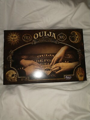#ad Hasbro Deluxe Ouija Board Game Edition Wood Planchette Halloween Toy $34.99