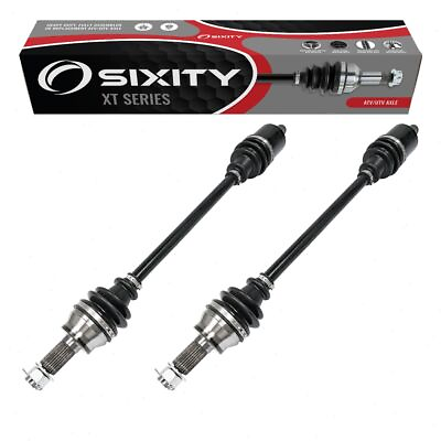 #ad 2 pc Sixity XT Front Left Right Axles for Polaris General 1000 Deluxe EPS sn $158.99