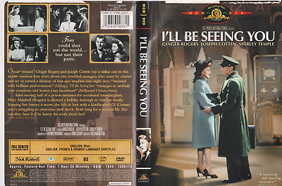#ad Ill Be Seeing You Ginger Rogers DVD 1944 W Case $12.52
