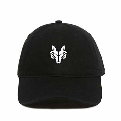 #ad Wolf Pack Dad Baseball Cap Embroidered Cotton Adjustable Dad Hat $17.99