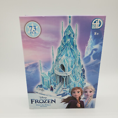 #ad New Disney Frozen Ice Palace Castle 73 Piece 3D Puzzle $28.88