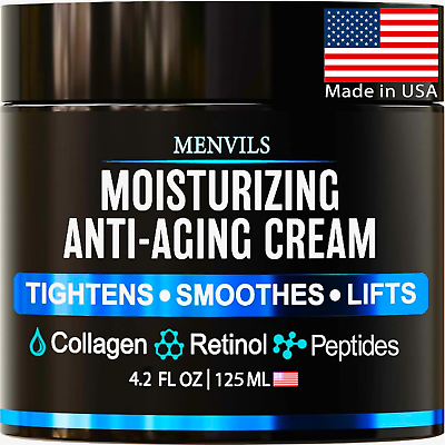#ad Mens Face Moisturizer Cream anti Aging amp; Wrinkle for Men Face Moisturizer fo $24.85