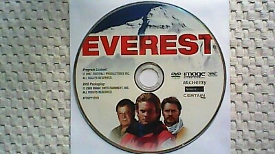 #ad Everest DVD 2009 $3.50