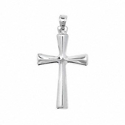 #ad Cross Pendant Sterling Silver cross 37 x 21mm $39.67