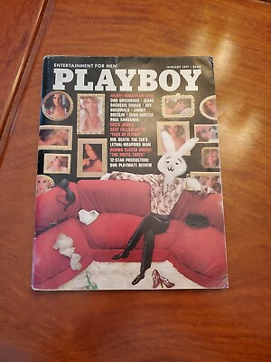 #ad Playboy Magazine January 1977 With Centerfold $19.99