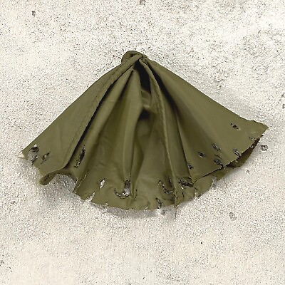 #ad SU 375 CP DG: Olive Green Wired cape for 3.75quot; figures No Figure $8.99