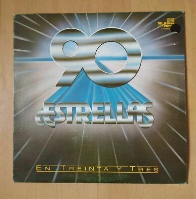 #ad 90 Estrellas En 33 1981 Vinyl LP Electronic Funk Soul Rock Pop Calypso Disco $9.98