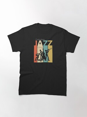 #ad Vintage Retro Cheltenham Jazz Festival England Jazz Music Event Unisex T Shirt $19.99