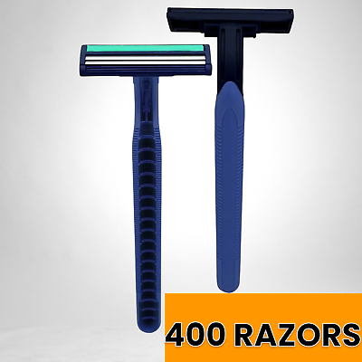 #ad #ad Vaylor Disposable Razors Men 2 Blade Razors 400 Pack Sensitive Skin Shave Bulk $134.58