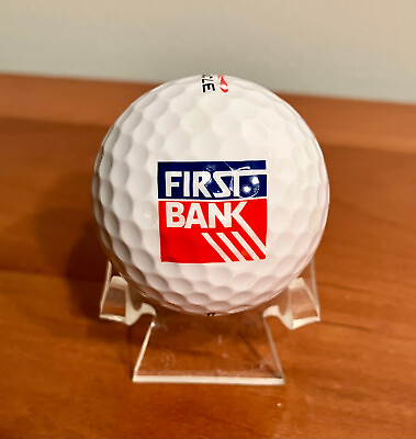 #ad First Bank Financial Banking Collectible Logo Golf Ball $7.99