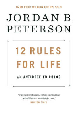 #ad 12 Rules for Life: An Antidote to Chaos Hardcover By Peterson Jordan GOOD $6.69