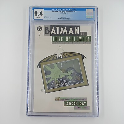 #ad Batman: The Long Halloween #12 CGC 9.4 DC Tim Sale Cover $60.95