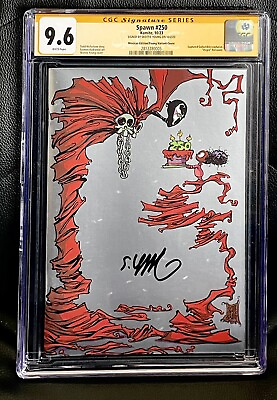 #ad Spawn #250 CGC 9.6 Signed by Skottie Young Virgin Mexican Foil Edition $260.00
