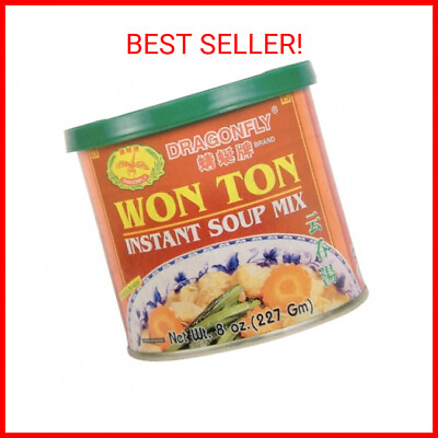 #ad Dragonfly Won Ton Instant Soup Mix 8 Ounce $15.04