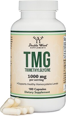 #ad #ad TMG Trimethylglycine Supplement 1000Mg per Serving 180 Capsules $13.99