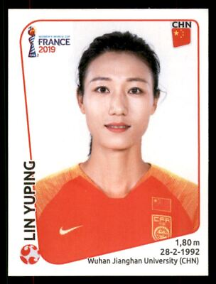 #ad 2019 Panini Women#x27;s World Cup Stickers #130 Lin Yuping NM MT $1.69