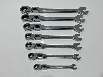 #ad Craftsman Tools 42401 7pc Metric Locking Flex Ratcheting Wrench Set 12 Point $199.99