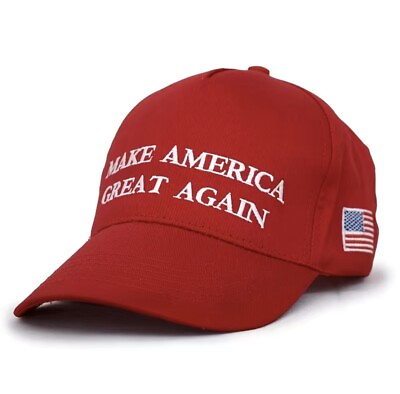 #ad Make America Great Again Maga Hat Adjustable Baseball Cap w American Flag $13.99