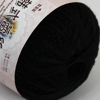 #ad Sale Cotton Crochet Yarn No.8 Craft Tatting Hand Knit Embroidery 50grX1Ball 11 $5.24